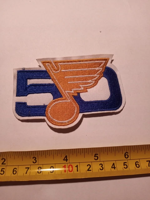 NHL St. Louis Blues 50th Anniversary Jersey Patch 2016/17 Season