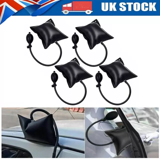 4PCS Air Wedge Pump Up Bag For Car Door Window Frame Fitting
