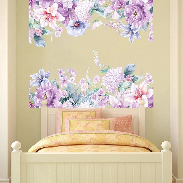 Pegatinas de pared calcomanías pegatinas decoración decoración repuesto peonía