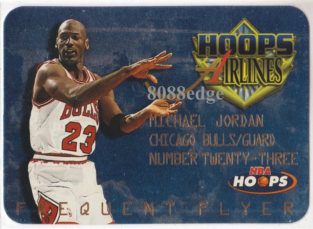 その他 JORDAN NBA Hoops Airlines Frequent Flyer 1997-98 NBA Hoops Airlines Frequent Flyer #4 Michael Jordan