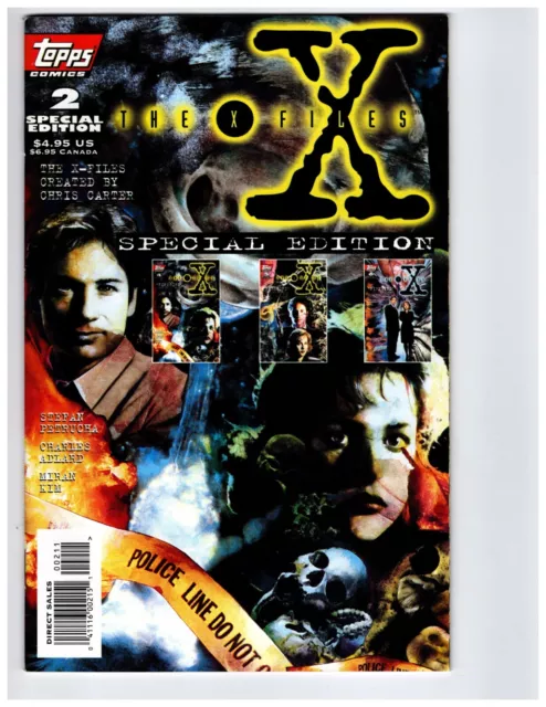 X-Files Special Edition # 2 VF 8.0 Scully Mulder 1995 Topps