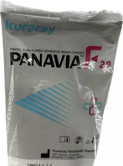KURARAY/PANAVIA F2.0 OXYGUARD Ciment résine adhésif dentaire prise dual  #490-EU 2