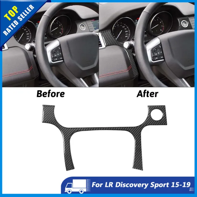 Speedometer Panel Trim Cover For Land Rover Discovery Sport 15-19 Carbon Fiber