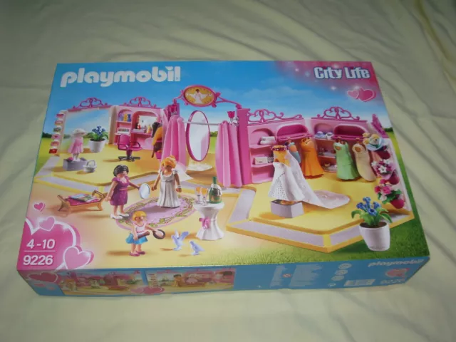 PLAYMOBIL 9226 Boutique De Robe De Mariee Mariage Serie City Life Neuf EUR - PicClick FR