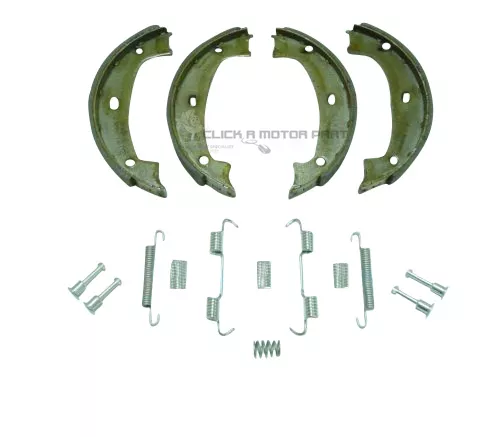 Bmw E46 316 318 320 320D 325 M Sport Rear Hand Brake Shoes & Fitting Kit New Set