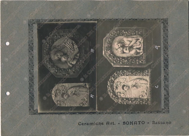 BASSANO DEL GRAPPA Ceramiche Artistiche BONATO Vicenza Fotografia Catalogo