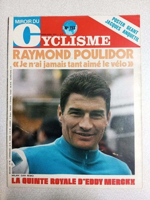 Miroir Du Cyclisme N°166 - Janvier 1973 - Bon état - Magazine Vintage Cyclisme