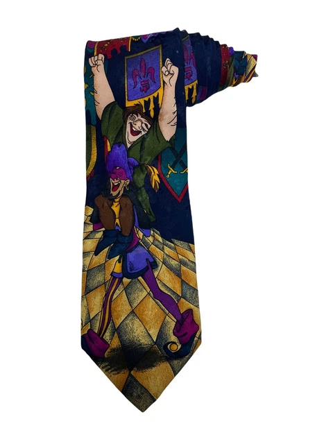 The Disney Store The Hunchback Of Notre Dame Quasimodo Vintage Novelty Necktie
