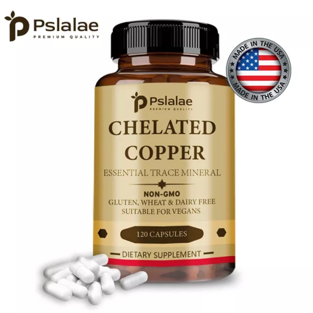 Chelated copper essential trace mineral immune support bone skin