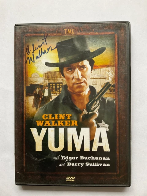 Yuma (DVD, 1971) clint walker autographed DVD and Picture