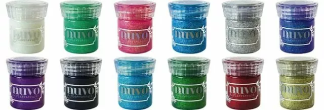 NUVO GLIMMER PASTE 50ml Jar (Choose from 18) Mixed Media Shimmer - Tonic Studios