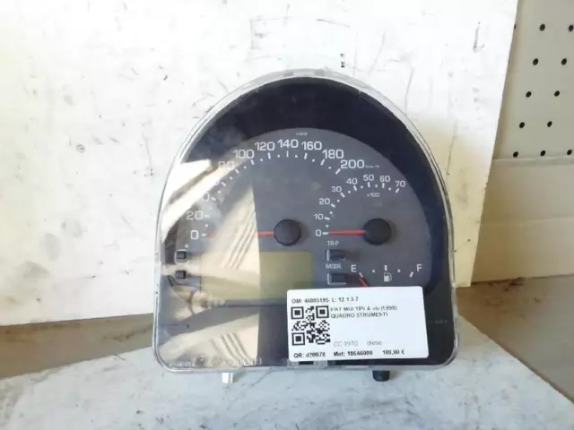 46805195 quadro strumenti per FIAT MULTIPLA «I (1999) 1.9 JTD SX 10472