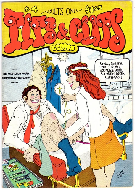 Tits & Clits #4  (1977)  Lyn Chevli, Joyce Farmer & other women artists