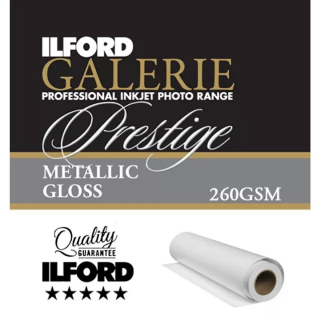 Ilford Galerie Melallic Gloss 260 gsm 61 cm X 30 m (24" x 98') Roll