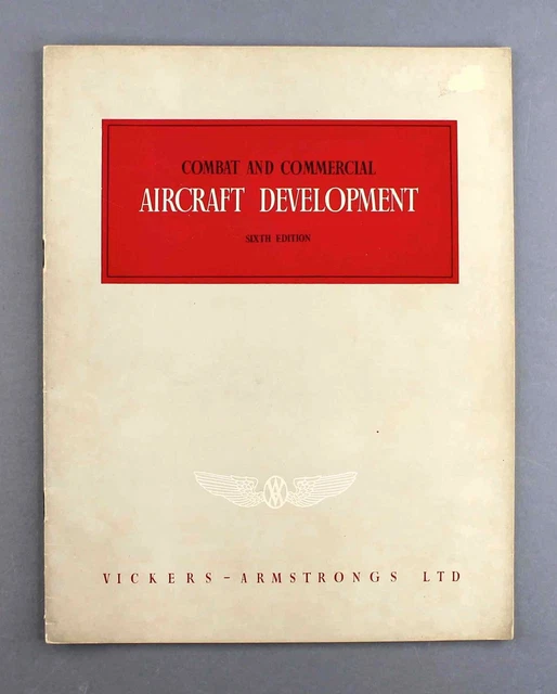 Vickers Armstrongs Manufacturers Brochure Viscount Supermarine Swift Valiant