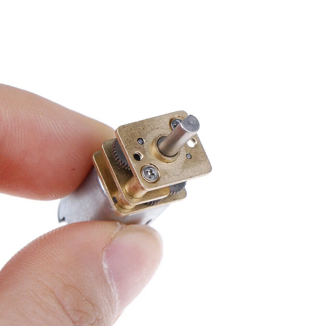 DC 3V-6V MINI Micro N20 Gear Motor Slow Speed Full Metal Gearbox Robot ...