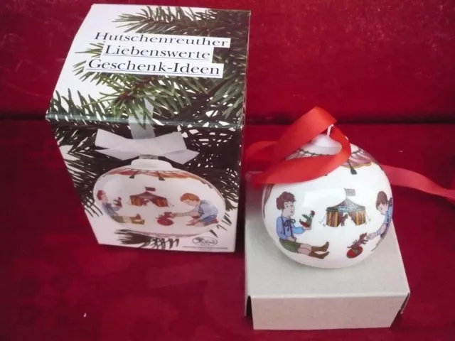 Hutschenreuther Bola de Navidad __ 1992 __ 6 , 5cm _