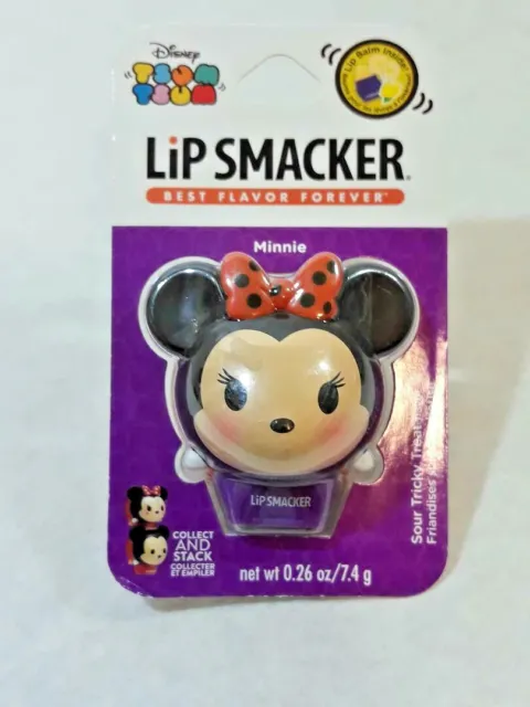 Disney Minnie TsumTsum Lip Smackers ~ Sour Tricky Treat Flavor