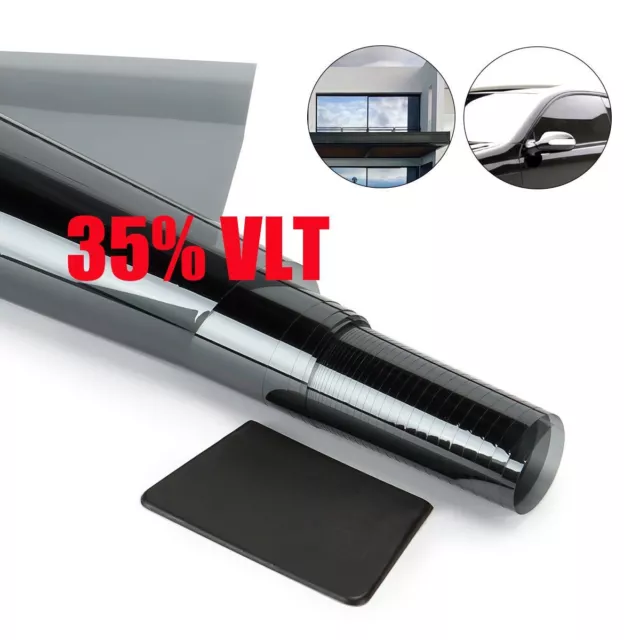 20"in x 10FT feet 35% VLT Uncut Window Tint Roll Home Office Car Film Wall