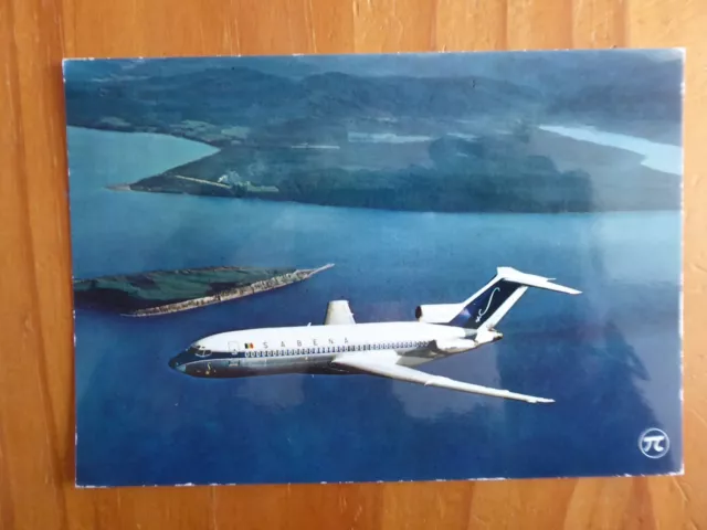 Carte Postale Aviation Post Card Sabena Boeing 727 Pi 232