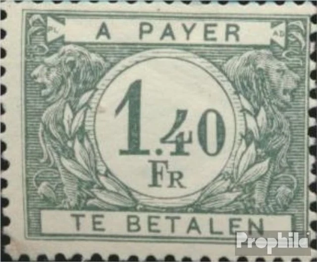 Belgique p35 neuf 1921 Porto Marque