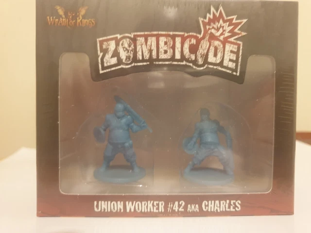 Gewerkschaftsarbeiter 42 alias Charles Wrarh of Kings Zombicide Promo Überlebender Zombivor