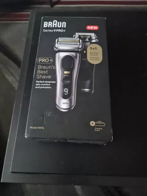 Braun Series 9 Pro 9417s Electric Shaver - Silver