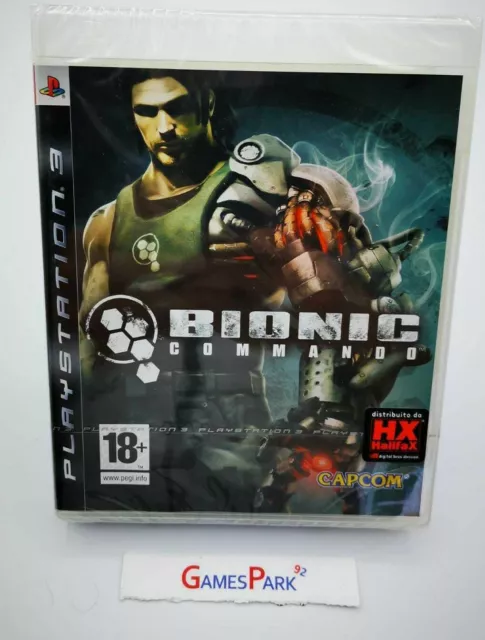 BIONIC COMMANDO PS3 PLAYSTATION 3 GIOCO NUOVO PER Italiano PAL DI DA X GUERRA