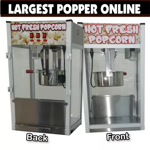 12 OZ Popcorn Machine AC Power Pop Corn Maker Wholesale LARGE Business Party 3