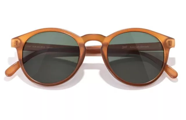 Sunski Dipsea Sunglasses, Rust Frame, Forest Lens