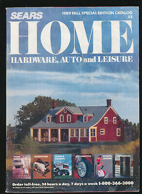 Vtg 1989  Sears Home Fall Catalog Hardware Automotive Tools Exercise Equipment
