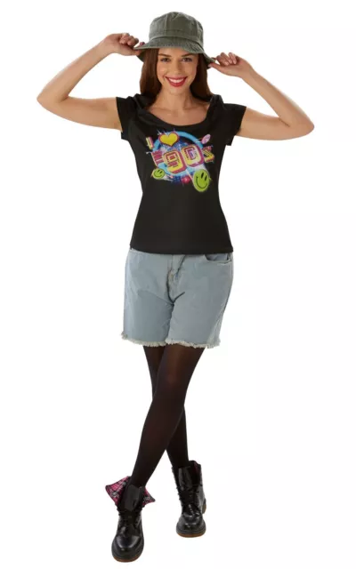 Rubie's Official Adult's I Love The 90's T-Shirt Costume - Medium