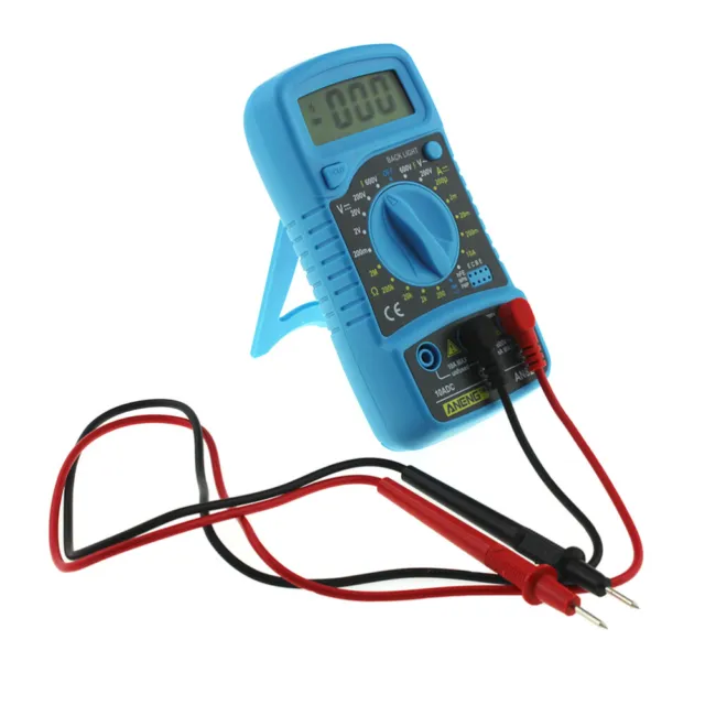 E44-Multimètre numérique :ohmètre /voltmètre/ampèremètre pince