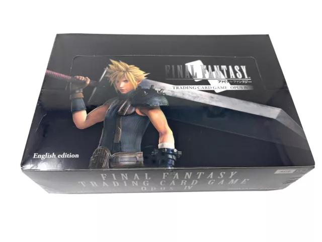 Final Fantasy TCG Trading Card Game Booster Box 36 Packs New Sealed OPUS IV 4