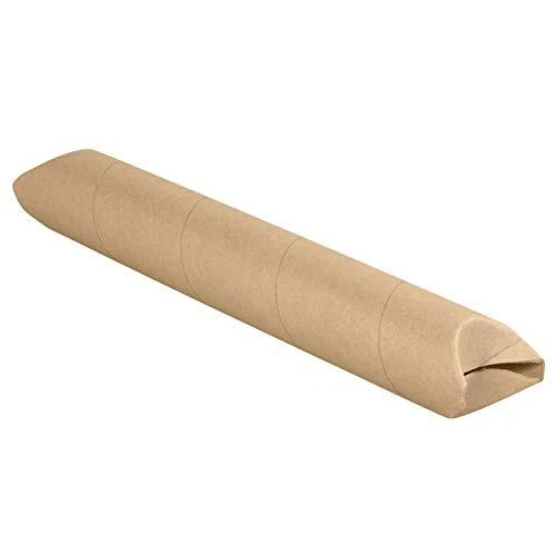 Aviditi Snap Seal Kraft Mailing Tubes 3 x 15 Inches Pack of 24 for Shipping S...
