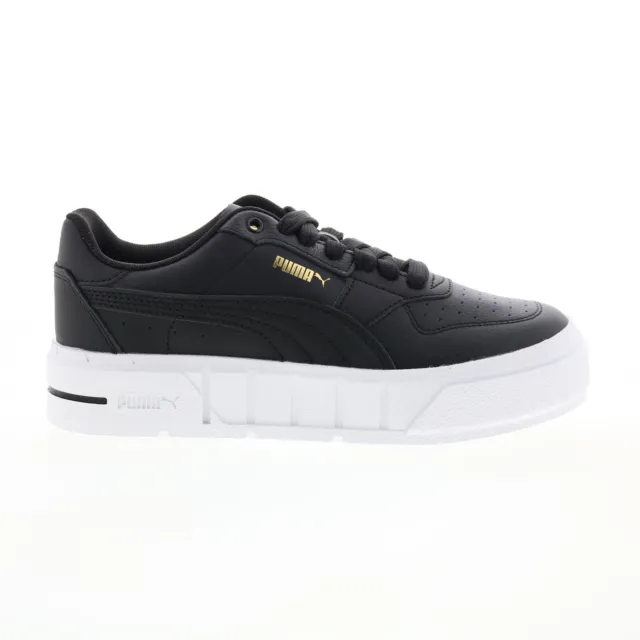 Puma Cali Court Leather 39380204 Womens Black Lifestyle Sneakers Shoes