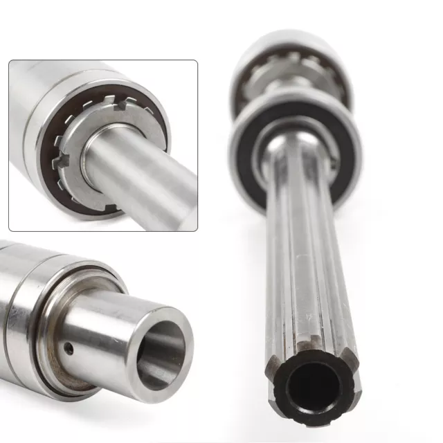 R8 Spindle + Bearings Milling Head Unit Assembly Kit For Milling Machine