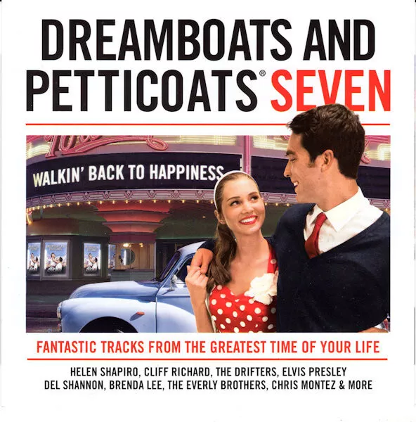 DREAMBOATS & PETTICOATS 7.  (2013 CD).  2 CD Set.  52 Tracks + 2 Bonus