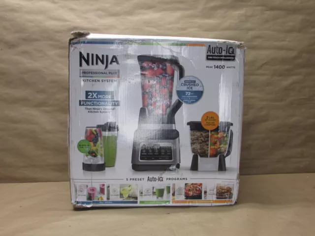 Ninja Professional Plus Kitchen System with Auto-iQ & (2) 24oz