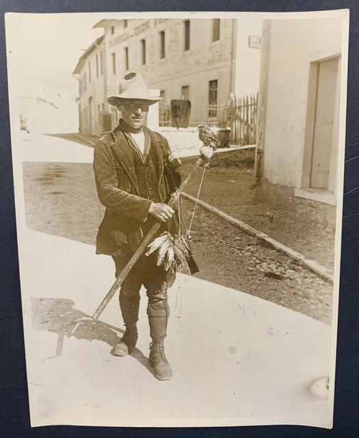 LIV16586  Photographie Photo d&#039;époque vintage Italie Italia marchand d&#039