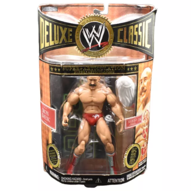 WWE Deluxe Classic Superstars Iron Sheik Series 4 Wrestling Figure Jakks Pacific