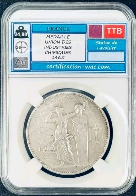 MÉDAILLE - UNION DES INDUSTRIES CHIMIQUES - 1976