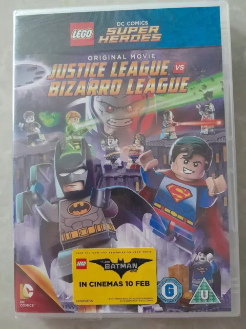 Lego Batman - Justice League Vs Bizarro DVD NEW & SEALED Christmas