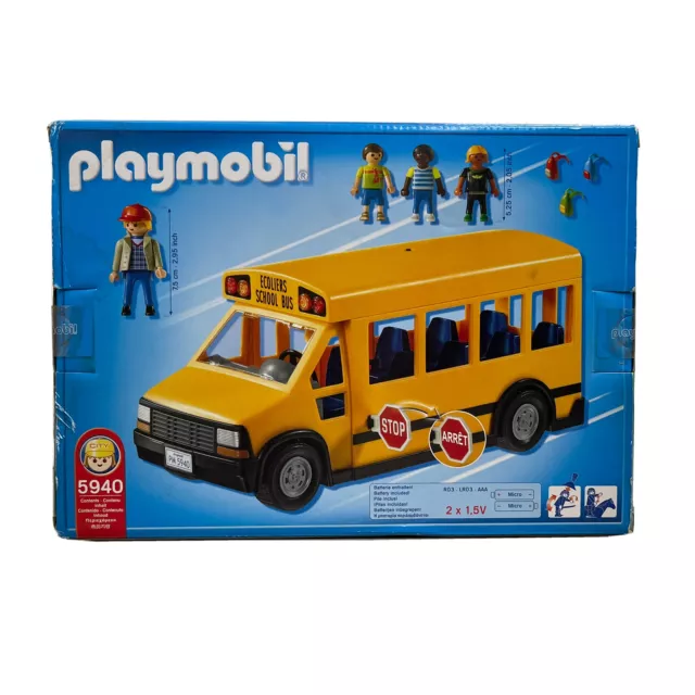 Playmobil school bus 5940 outlet