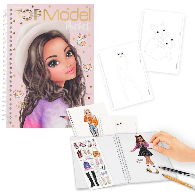 Depesche - Topmodel Pocket Malbuch Neu Ovp