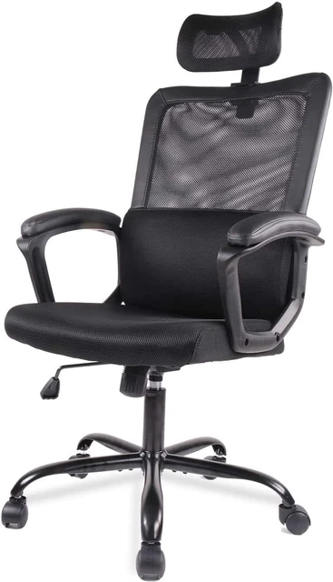 Desk Chair, Ergonomic Mesh Office Chair High Back Computer Chair with Adjustable