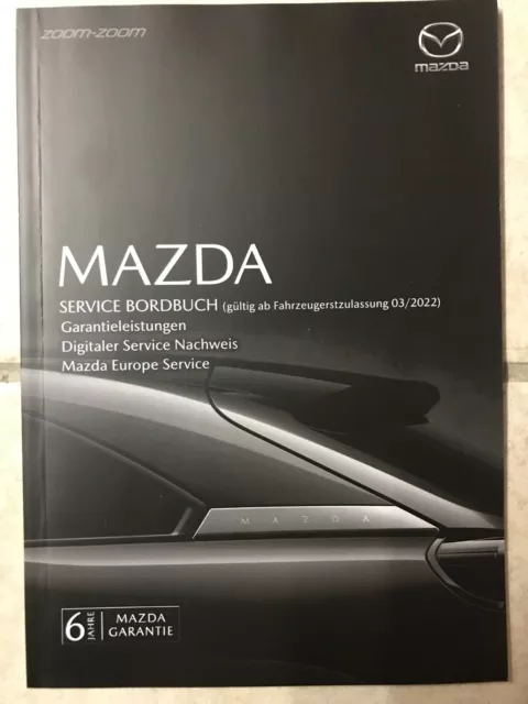 MAZDA Serviceheft 2022 2023  ORIGI. Inspektionsheft Servicenachweis Serviceplan