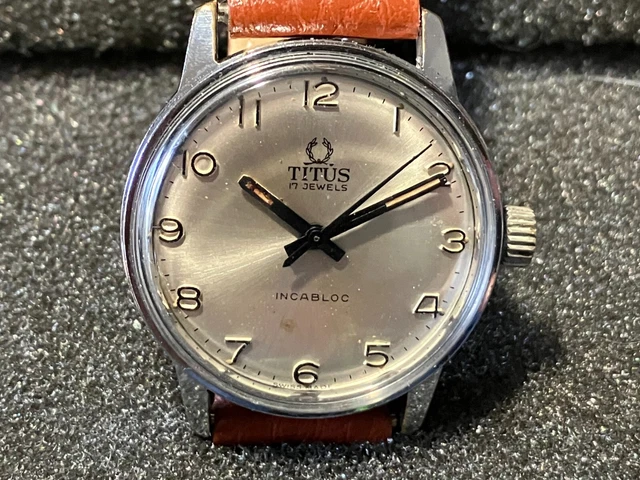 Montre Vintage Avion 17 Rubis - Mouvement Mécanique Manuel ST 69-21 - En état De Marche