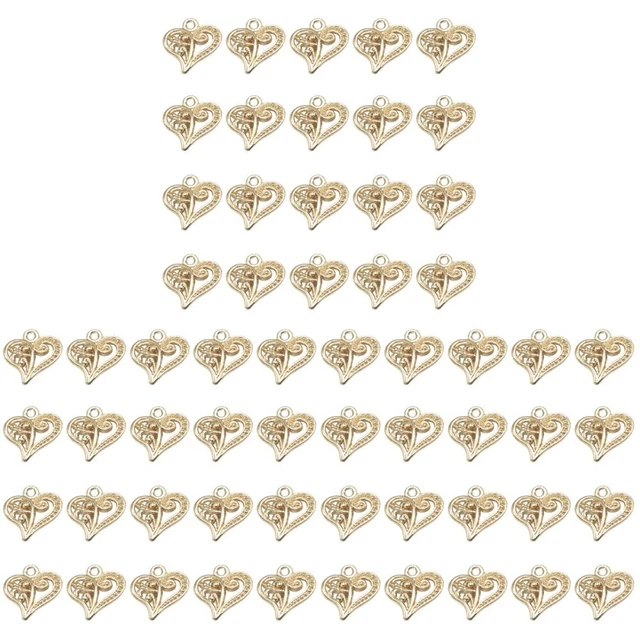 60 pcs DIY Antike Nachricht Charme Charms Anhänger für Schmuck