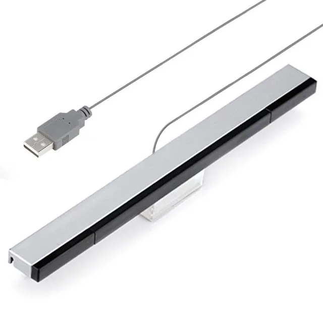 Barre de capteur infrarouge filaire USB pour N's Wii Wii U PC performances amél